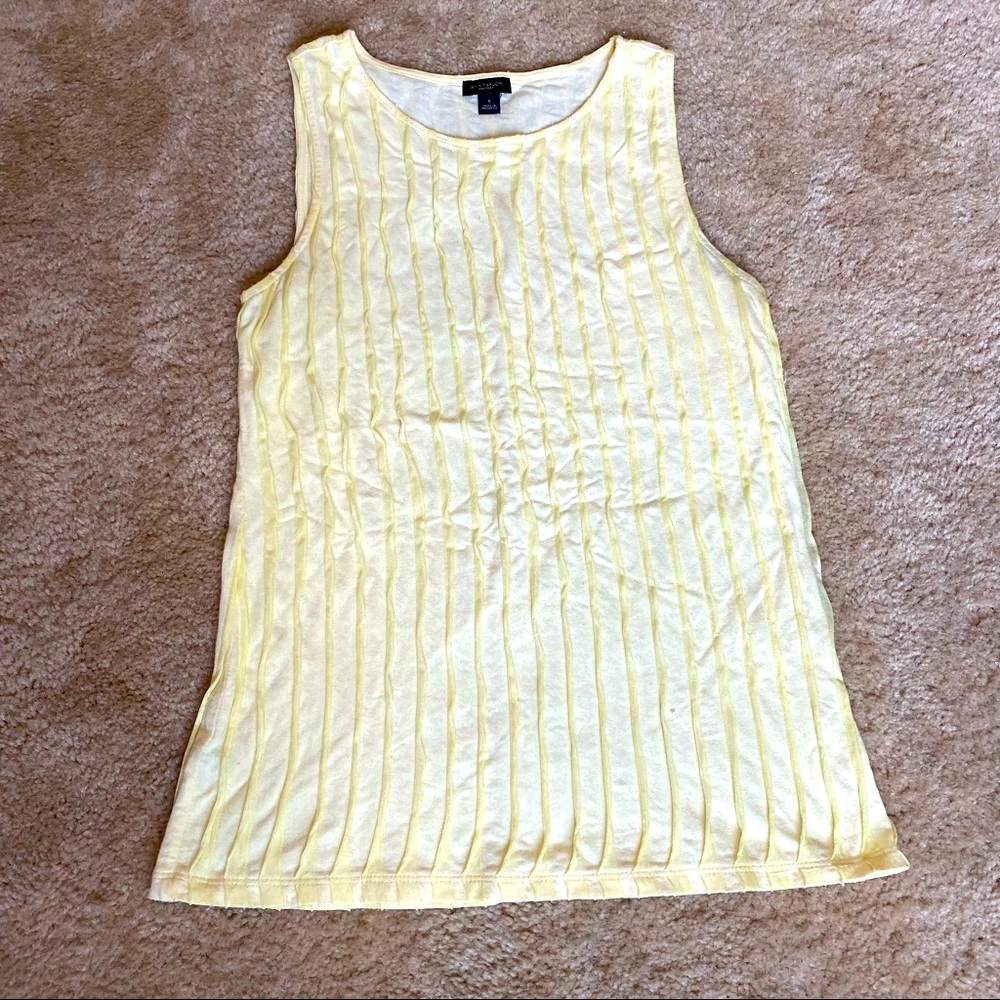 Ann Taylor Yellow Blouse, Small - Item 0035